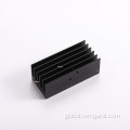 Extrusion Aluminum Heat Sink 6061 6063 aluminum extrusion anodized black heat sink Manufactory